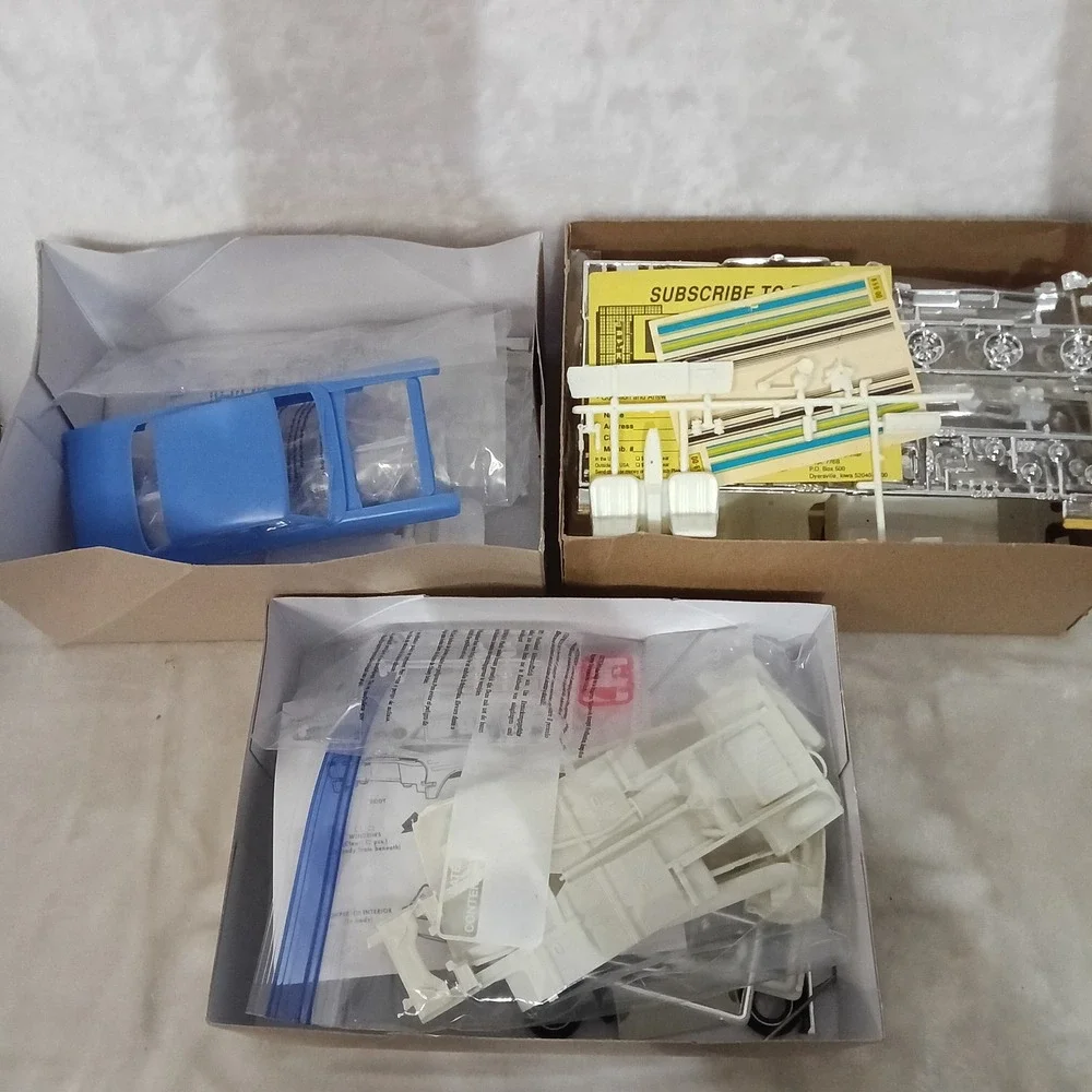 AMT 1/25 Model Car Kit Lot 1966 Chevy Nova 1969 Chevelle 1963 Nova Station Wagon